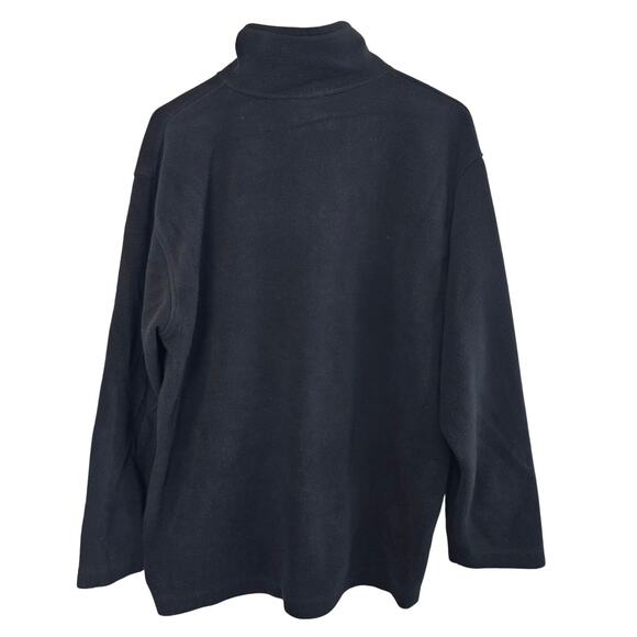 Weatherproof Oklahoma Sooners Pullover Mens Med Black OU SEC College 1/4 Zip - Picture 2 of 7